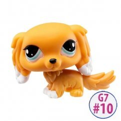 Littlest Pet Shop Figura 1 db - Spániel